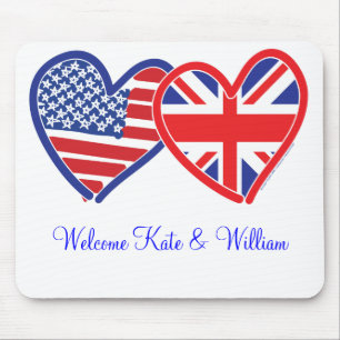 Välkommen Kate & William/ Royal Bröllop Musmatta