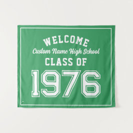 Välkommen Klass 1976, Grön Klassfest Dekoration