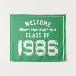 Välkommen Klass 1986, Grön Återträff Fest Dekorati