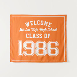 Välkommen Klass 1986, Orange Återträff Fest Dekora