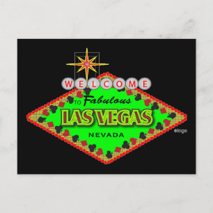 Välkommen, Las Vegas, Nevada-vykort Vykort