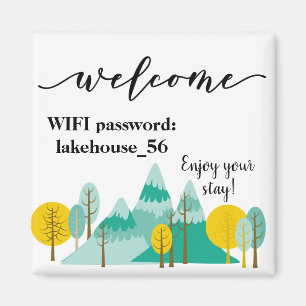 Välkommen Magnet Hyreslägenhet Wifi Lösenord