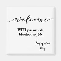Välkommen Magnet Hyreslägenhet Wifi Lösenord
