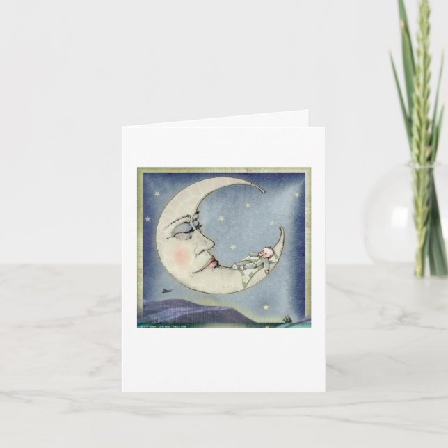 Välkommen Nyfödd bebis Kort (Framsida)