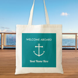 Välkommen ombord Båt Namn Nautilus Ankar Tygkasse