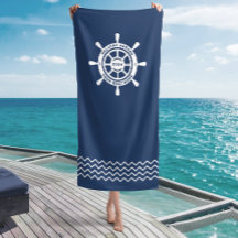 Välkommen Ombord Navy Blå Anpassat Båtnamn