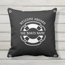 Välkommen ombord på båtarna Namn Nautical White an Kudde