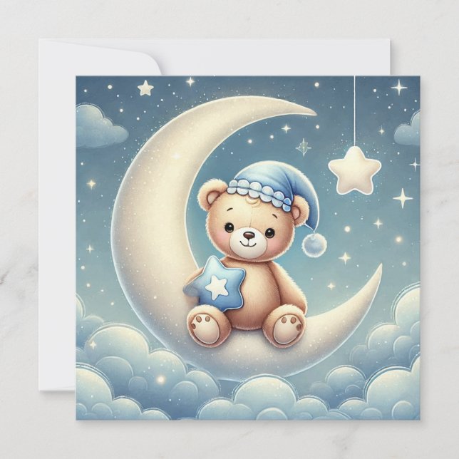 Välkommen Pojke meddelande Inbjudningar (Framsida)