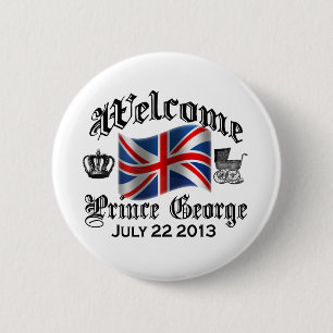 Välkommen Prince George Juli 22 Knapp