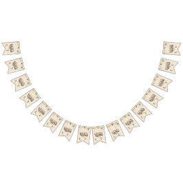 Välkommen Ramadan, arabisk kalligrafi Vimplar