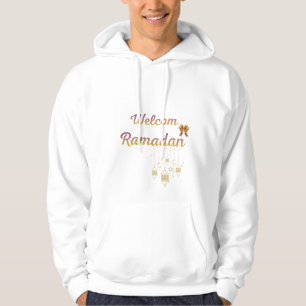 Välkommen Ramadan Elegant islamisk lykta design – Hoodie