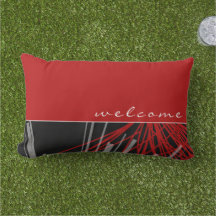 Välkommen | Red Black & White Abstrakt Rosett band