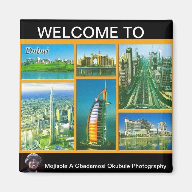 VÄLKOMMEN RO DUBAIL AV MOJISOLA A GBADAMOSI OKUBUL MAGNET (Framsidan)