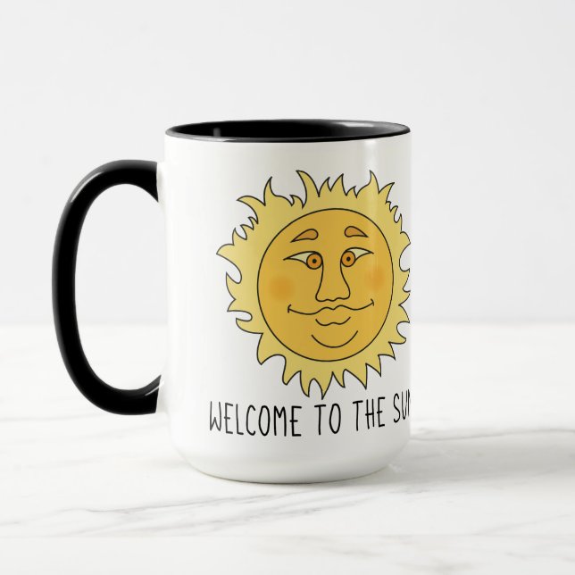 Välkommen Sol 4,3 dl Kaffe Mugg (Vänster)