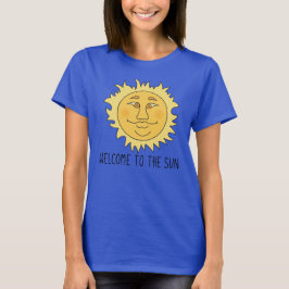 Välkommen Sol Kvinnors Grundläggande T-Shirt
