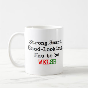 välkommen stark kaffemugg