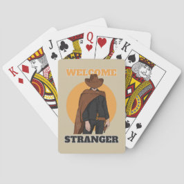 Välkommen Stranger - Cowboy Casinokort
