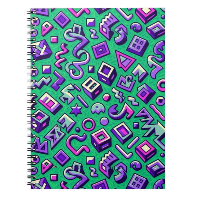 Välkommen till 90-talet anteckningsbok (Framsidan)