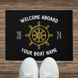 Välkommen till Aboard Gift Boat Owners Black & Gul