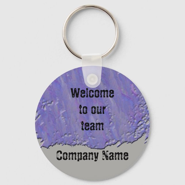 Välkommen till Abstrakten Lila av vår Professionel Nyckelring (Framsida)