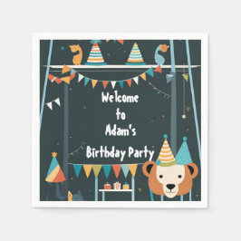 Välkommen till Adams Födelsedagsfest Pappersservett