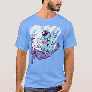 Välkommen till Amerika Astronaut - Astral Cosmic D T Shirt