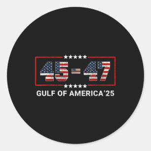 Välkommen till Amerika Bukt - Bukt i Mexiko 2025 1 Runt Klistermärke