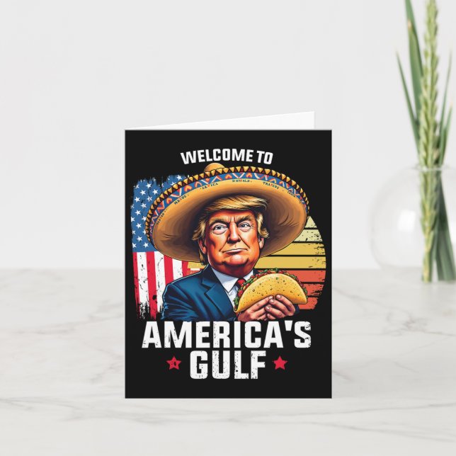 Välkommen till Amerikas Bukt Kort (Framsida)