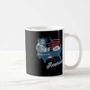 Välkommen till Amerikas Gulf T-shirt Rolig Amerika Kaffemugg