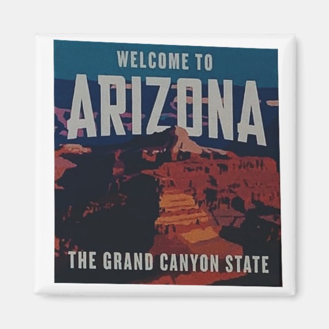 Välkommen till Arizona Magnet (Framsidan)