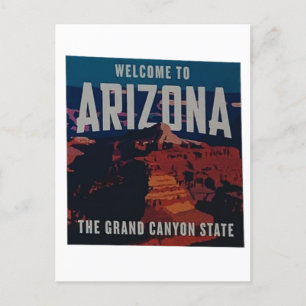 Välkommen till Arizona Vykort