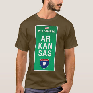 Välkommen till Arkansas TShirt T Shirt