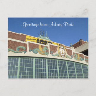 Välkommen till Asbury Park NJ Vykort