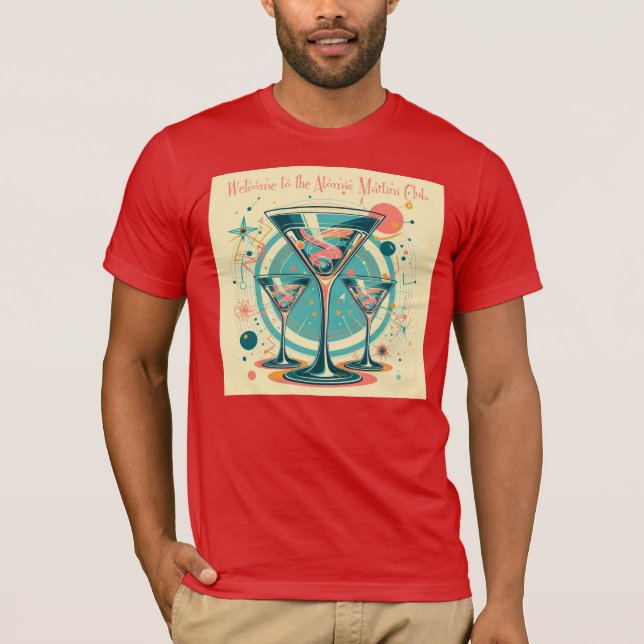Välkommen till AtomMartini Klubb Triple Play T Shirt (Framsida)