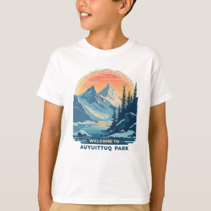Välkommen till Auyuittuq National Canadian Park T Shirt