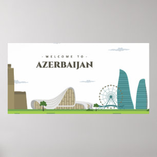 Välkommen till Azerbajdzjan Poster