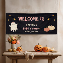 Välkommen till Baby Boo Girl Halloween Baby Shower