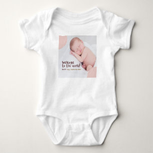 Välkommen till Baby i världen - Anpassningsbarna T Shirt