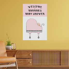 Välkommen till babyvisningsprogrammet poster