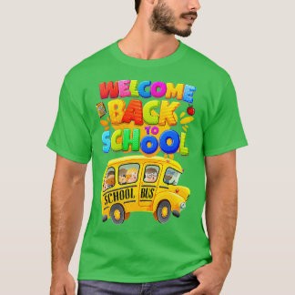 Välkommen till Back to school om Buss-chauffören T Shirt