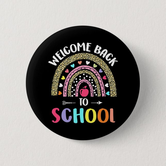 Välkommen till Back to school Rainbow för lärare o Knapp (Framsida)