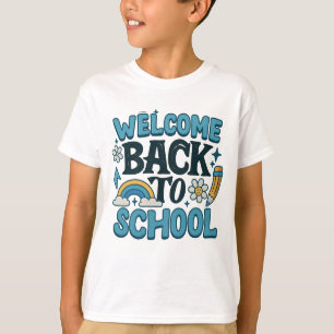 Välkommen till Back to school Retro Cute Design T Shirt