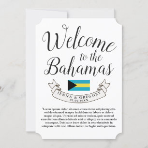 Välkommen till Bahamas Anpassningsbar för destin