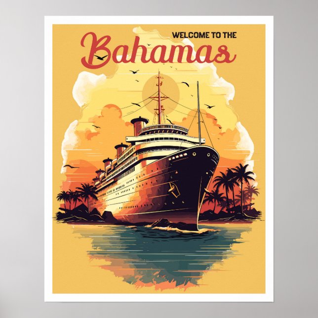 Välkommen till Bahamas Poster (Framsidan)