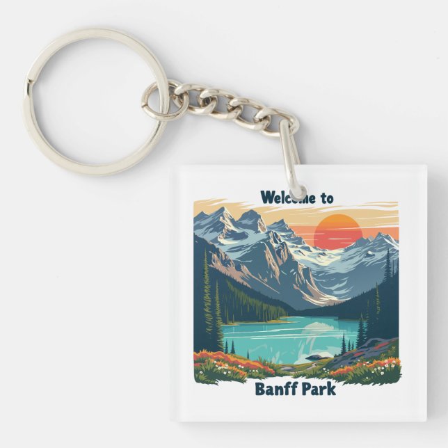 Välkommen till Banff National Canadian Park (Framsidan)