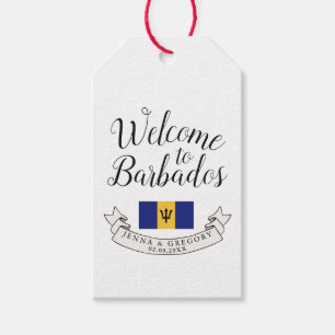 Välkommen till Barbados Favoriter för målbröllop Presentetikett