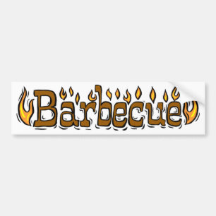 Välkommen till Barbecue Bildekal