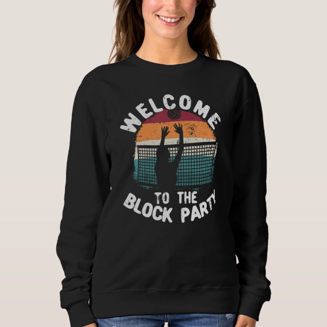 Välkommen till Beach Volleyball Player Party T Shirt (Framsida)