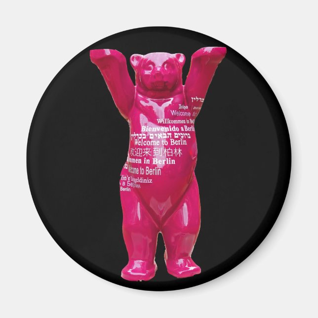 Välkommen till Berlins Nalle, Svarta baksidan Magnet (Framsidan)