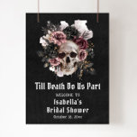 Välkommen till Black Halloween Blommigt Skull-Möhi Poster<br><div class="desc">Välkomna dina gäster med spooky elegance med vår Black Halloween Blommigt Skull Möhippa Välkommen Poster! Den här slående designen har ett vackert detaljerat skalle omgivet av mörk, gotiska blommigtar mot svart bakgrund, som skapar perfektens blandning av ärr och sofistikerad. Den här poster är perfekt för att ställa in stämningen på...</div>